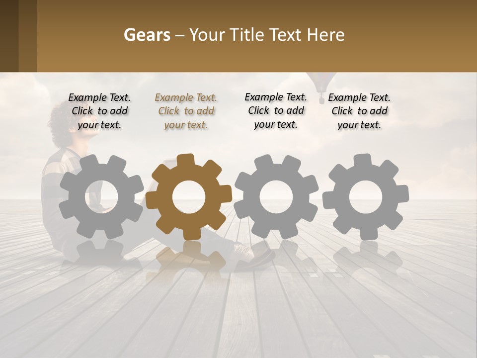 System Cool Temperature PowerPoint Template