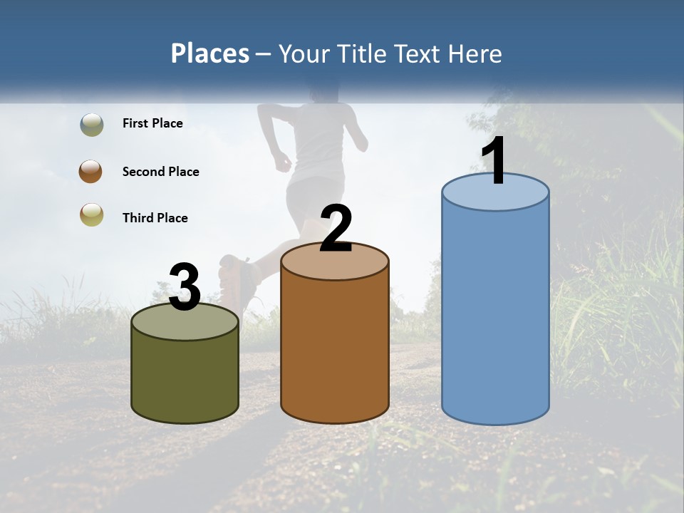 White Industry Equipment PowerPoint Template