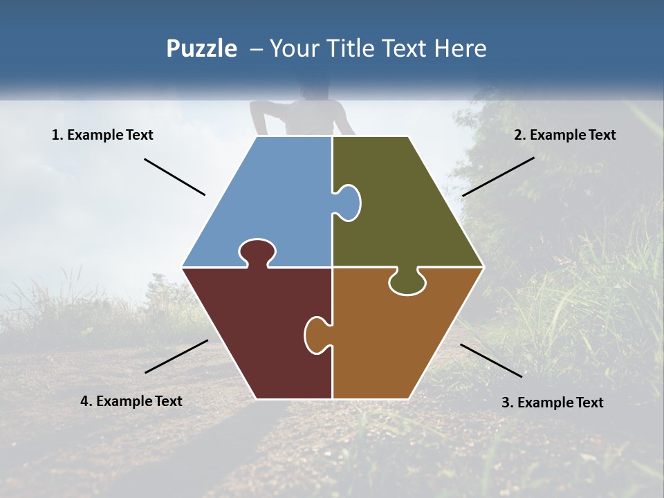 White Industry Equipment PowerPoint Template