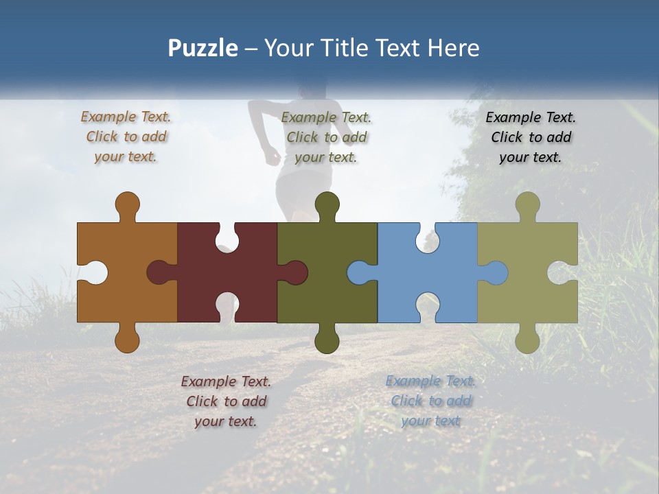 White Industry Equipment PowerPoint Template