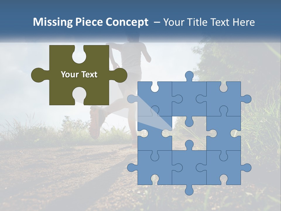 White Industry Equipment PowerPoint Template