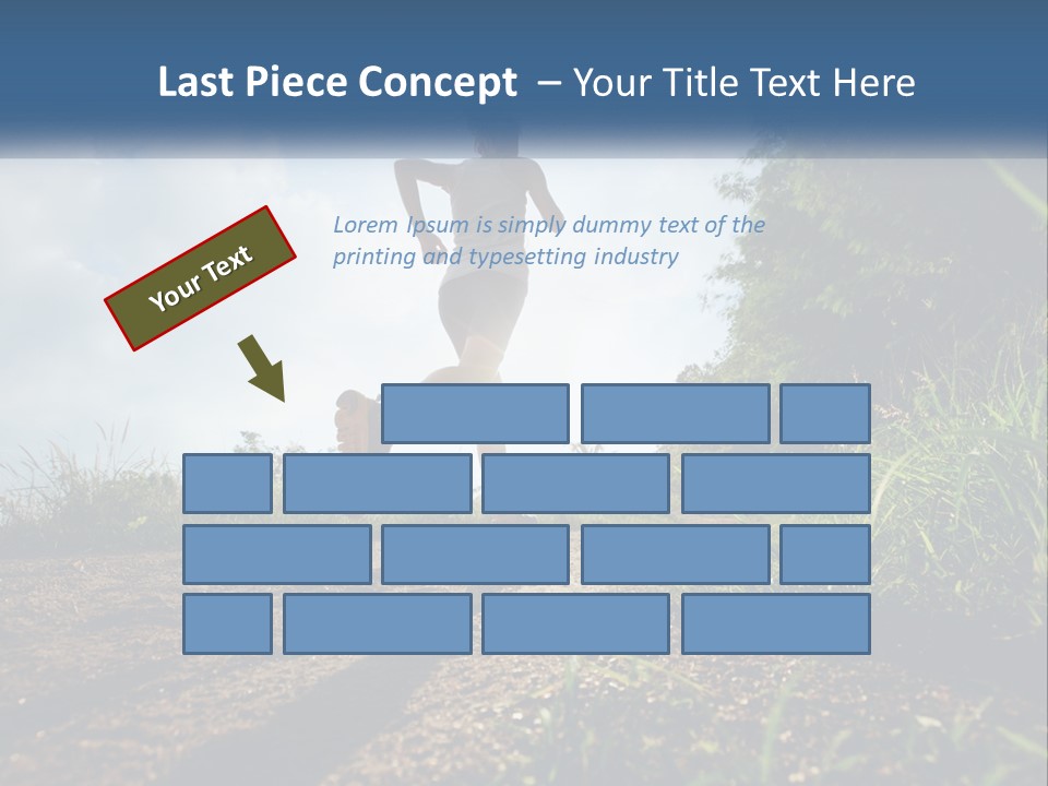 White Industry Equipment PowerPoint Template