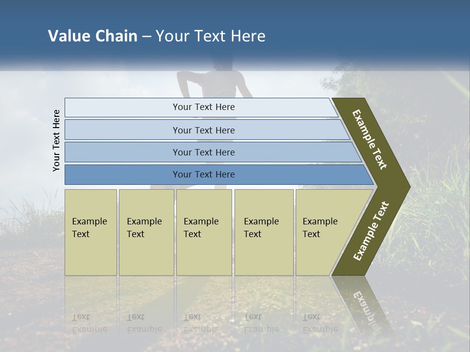 White Industry Equipment PowerPoint Template