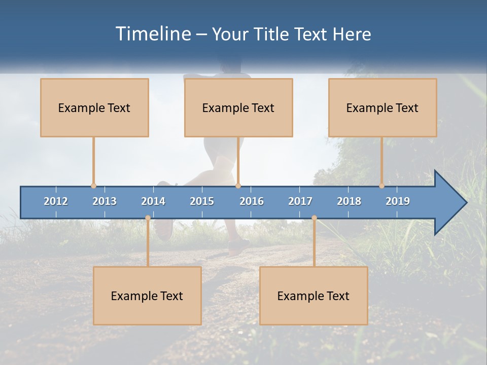 White Industry Equipment PowerPoint Template