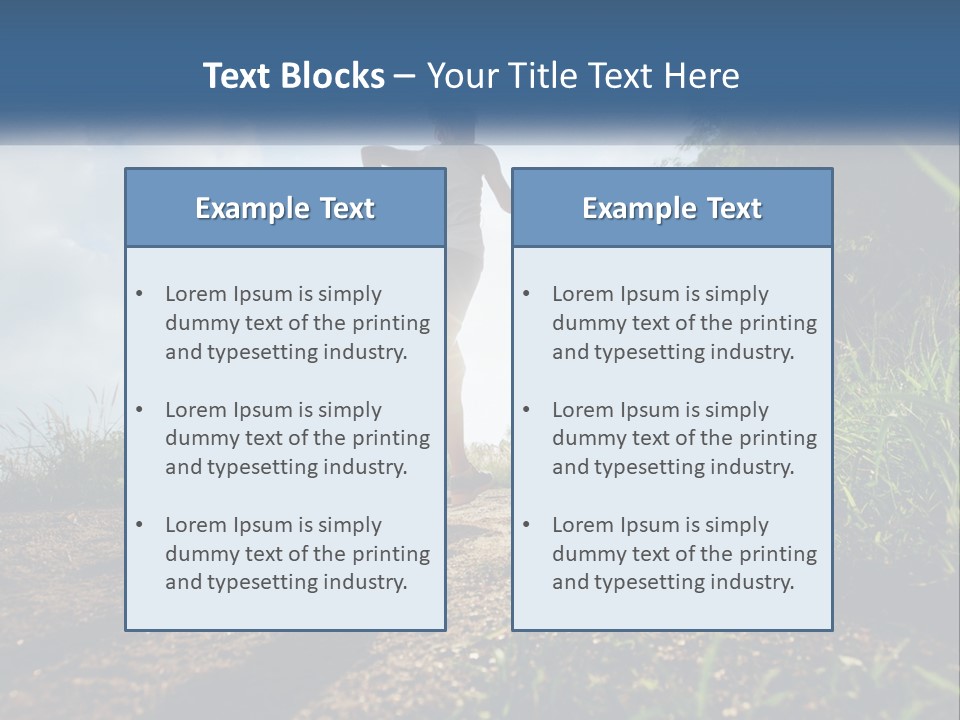 White Industry Equipment PowerPoint Template