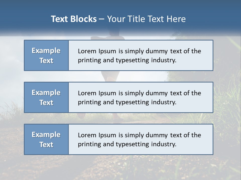 White Industry Equipment PowerPoint Template