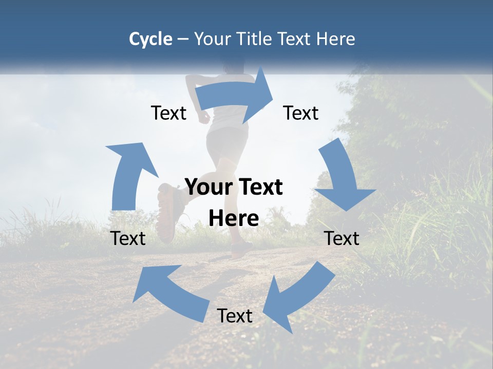 White Industry Equipment PowerPoint Template