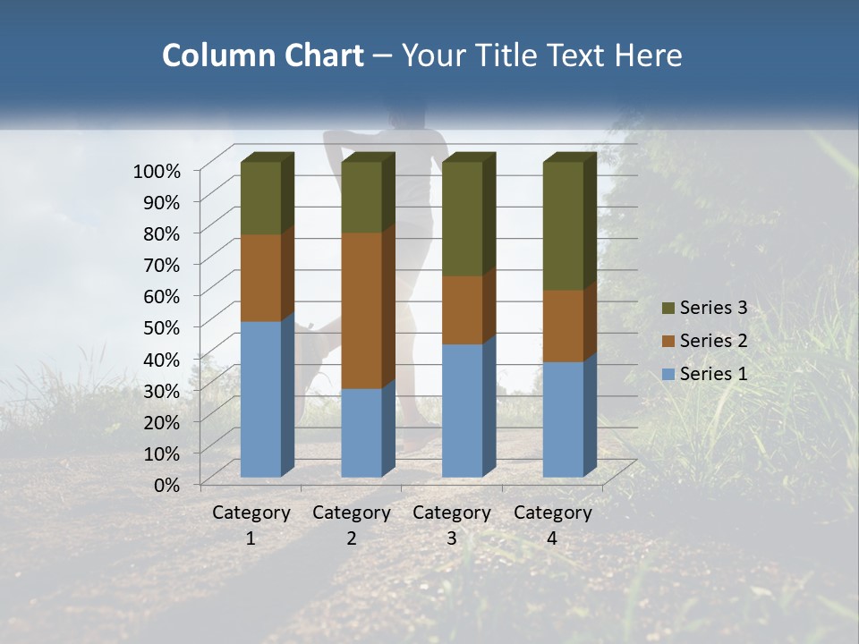 White Industry Equipment PowerPoint Template