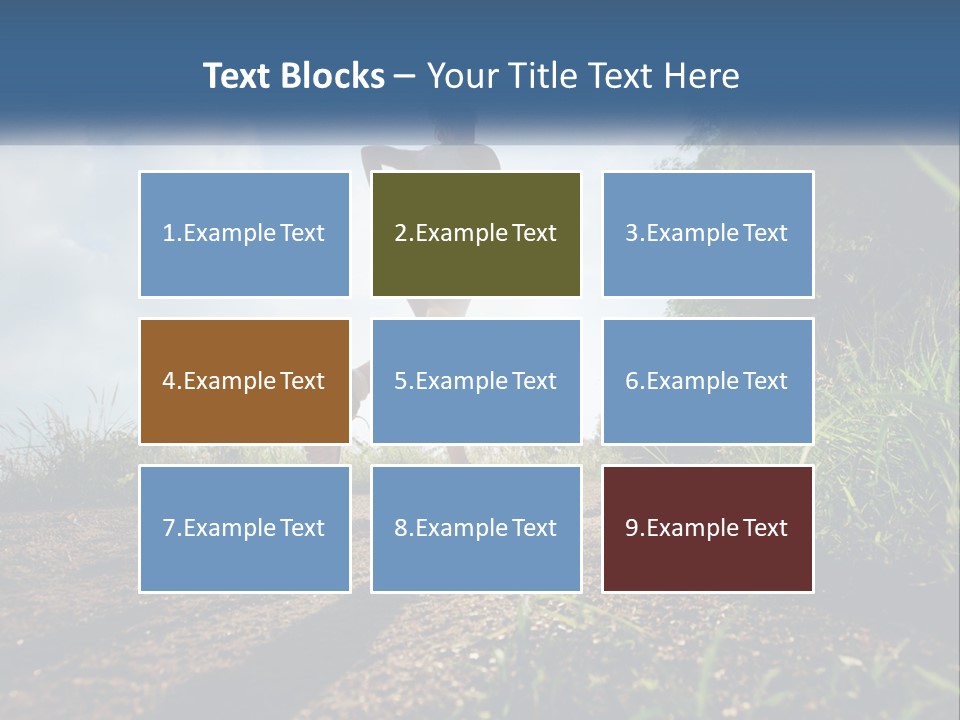 White Industry Equipment PowerPoint Template