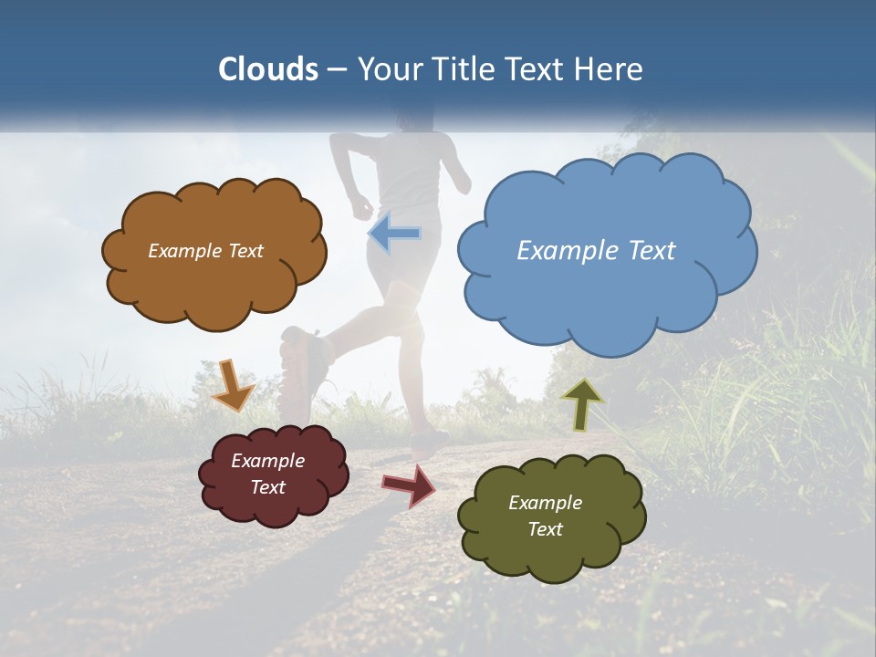 White Industry Equipment PowerPoint Template
