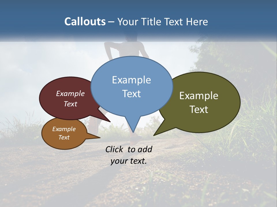 White Industry Equipment PowerPoint Template