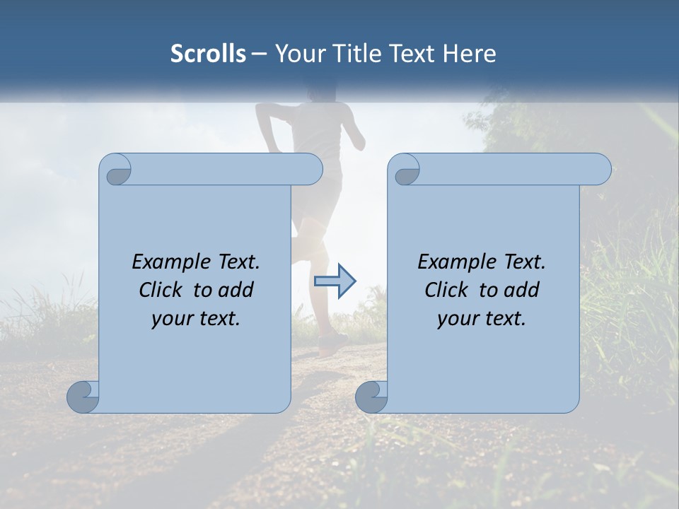 White Industry Equipment PowerPoint Template