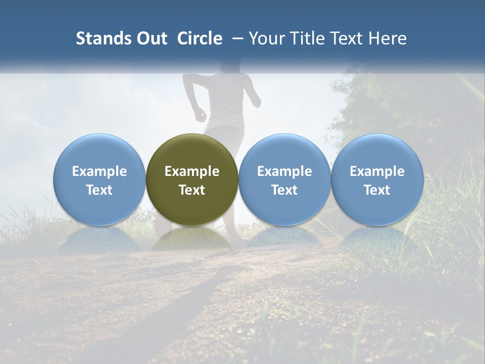 White Industry Equipment PowerPoint Template