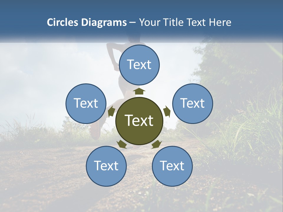 White Industry Equipment PowerPoint Template