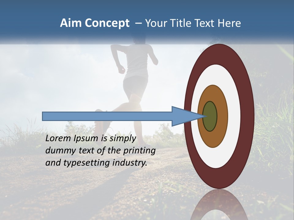 White Industry Equipment PowerPoint Template