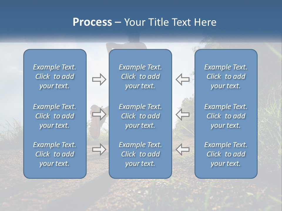 White Industry Equipment PowerPoint Template