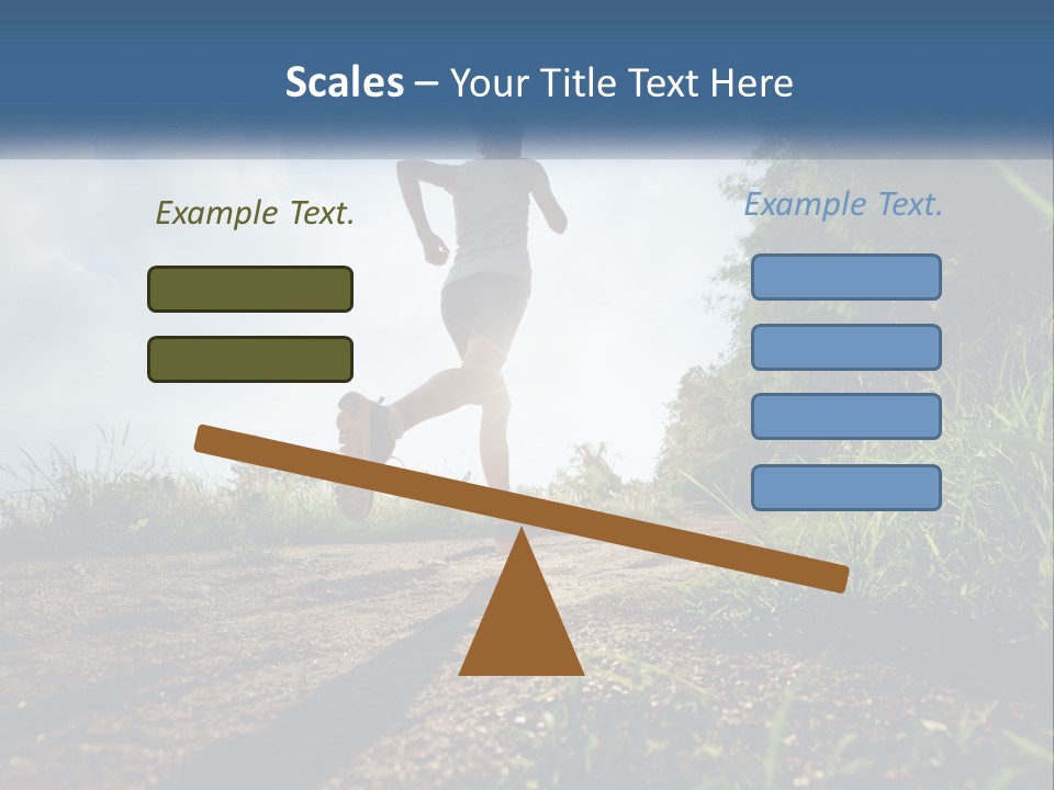 White Industry Equipment PowerPoint Template