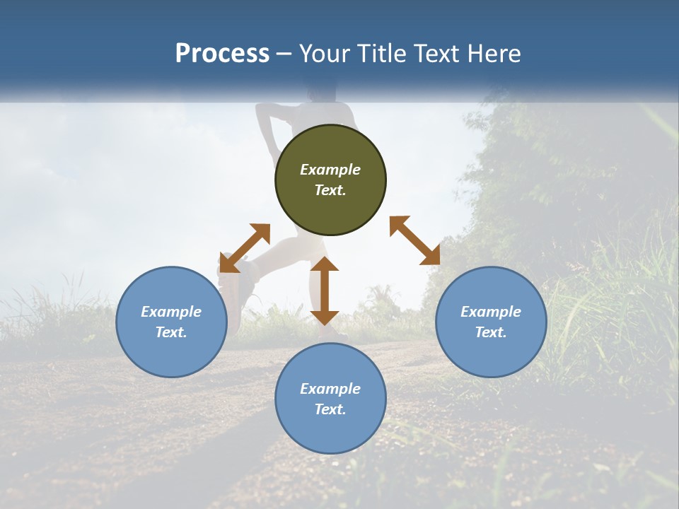 White Industry Equipment PowerPoint Template