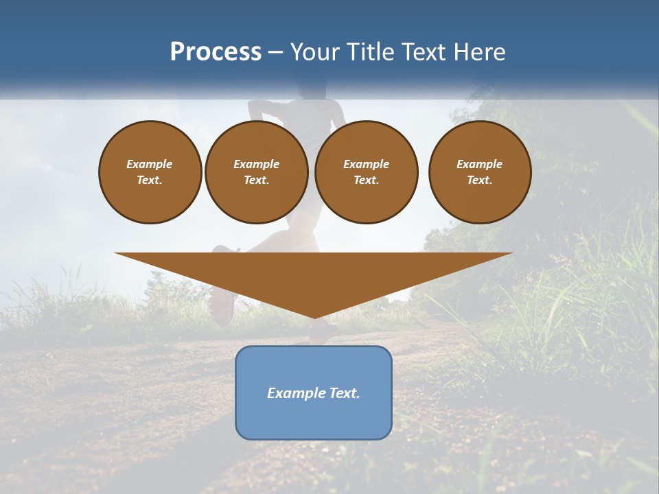 White Industry Equipment PowerPoint Template