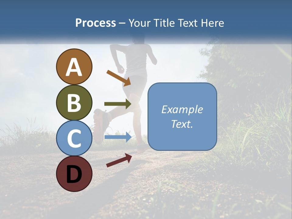 White Industry Equipment PowerPoint Template
