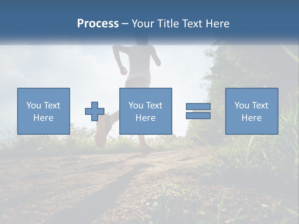 White Industry Equipment PowerPoint Template