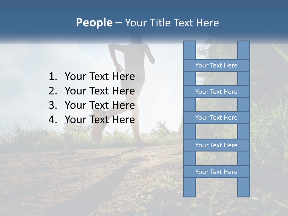 White Industry Equipment PowerPoint Template