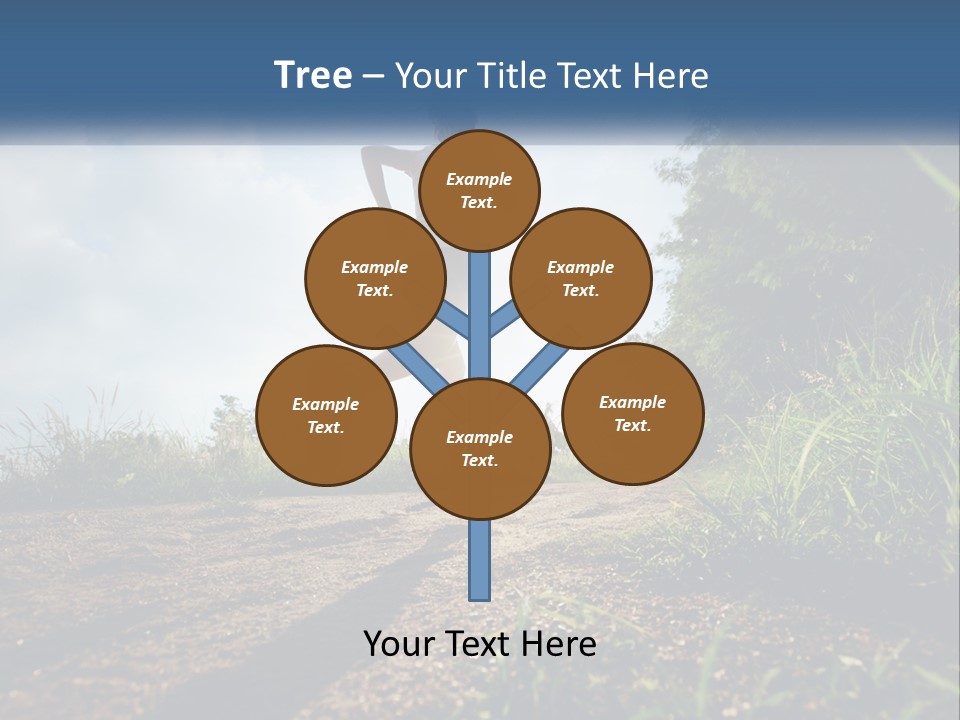 White Industry Equipment PowerPoint Template