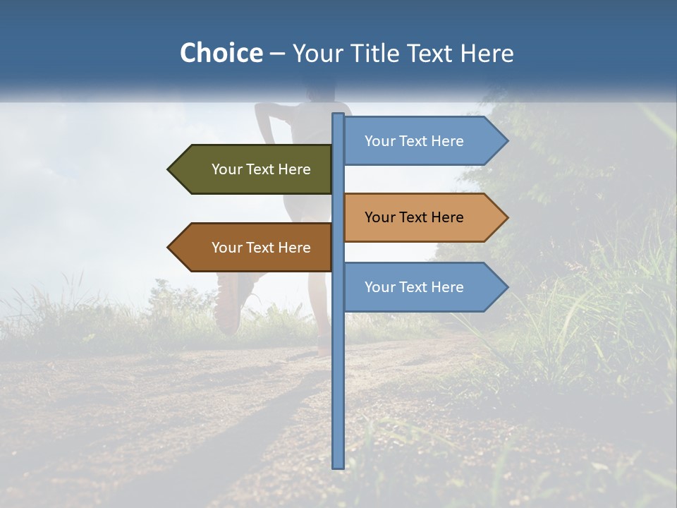 White Industry Equipment PowerPoint Template