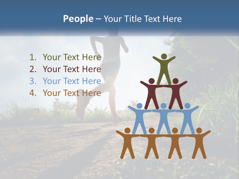 White Industry Equipment PowerPoint Template