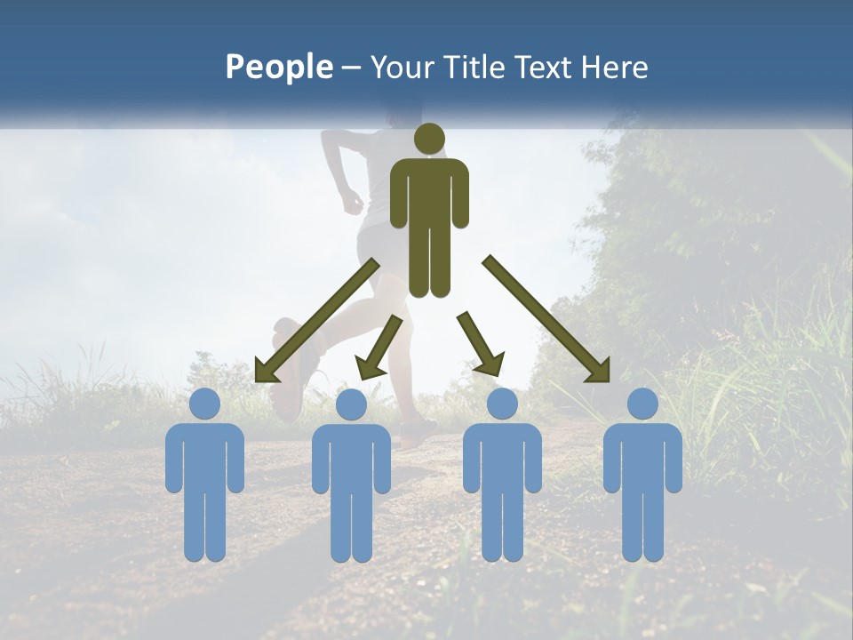 White Industry Equipment PowerPoint Template