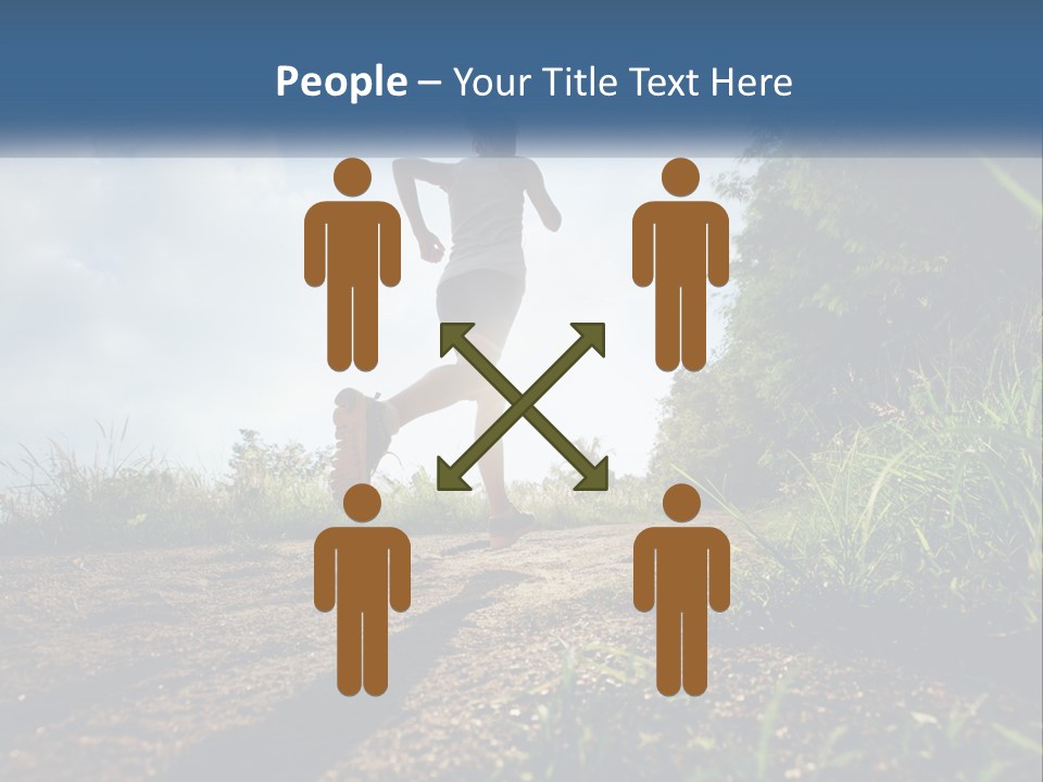 White Industry Equipment PowerPoint Template