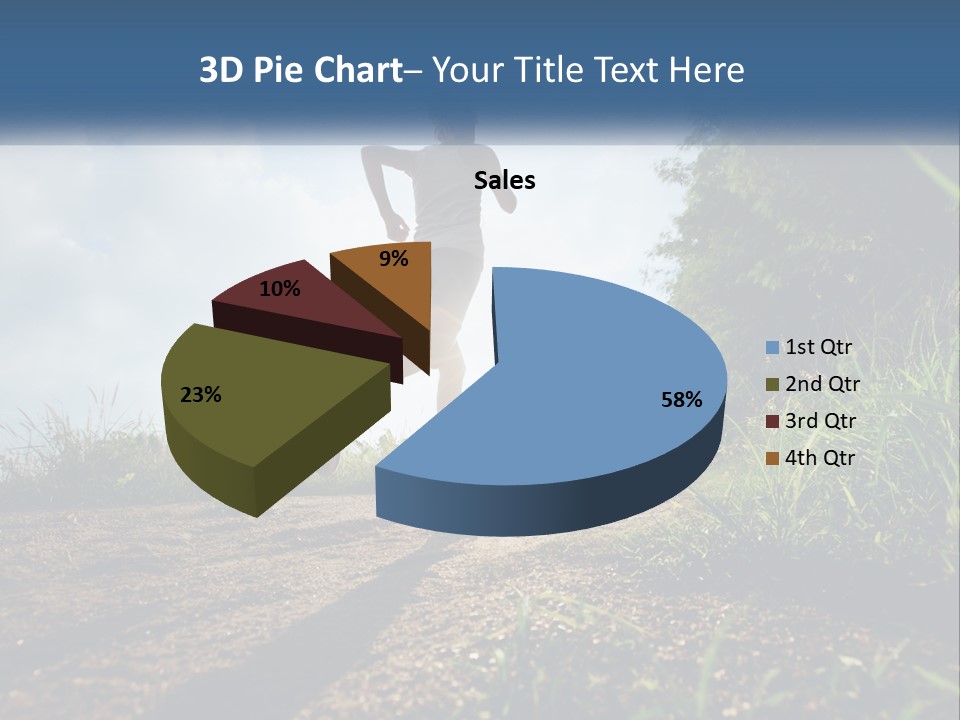 White Industry Equipment PowerPoint Template