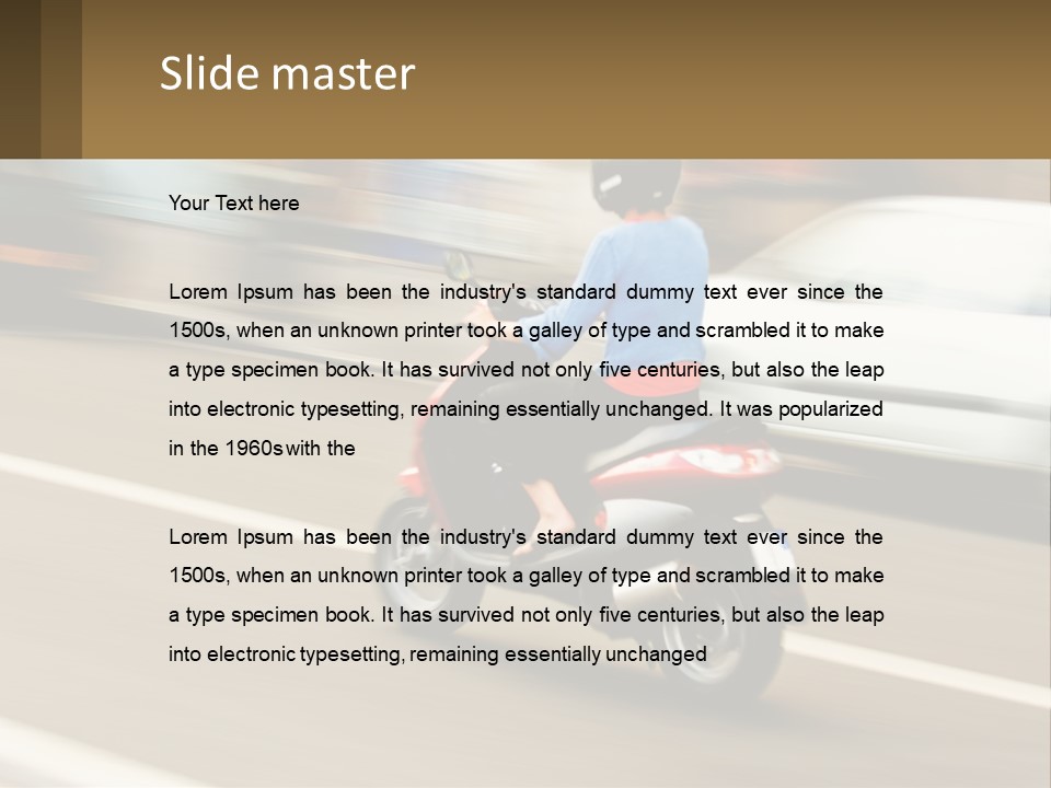 Home Electricity Cool PowerPoint Template