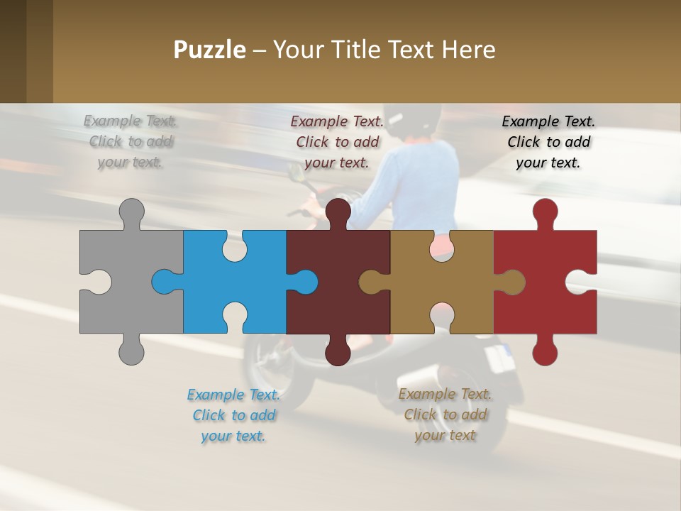 Home Electricity Cool PowerPoint Template