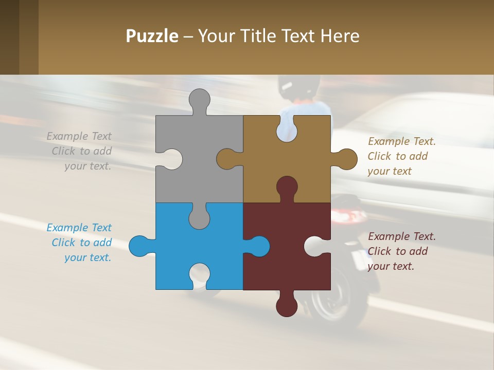 Home Electricity Cool PowerPoint Template