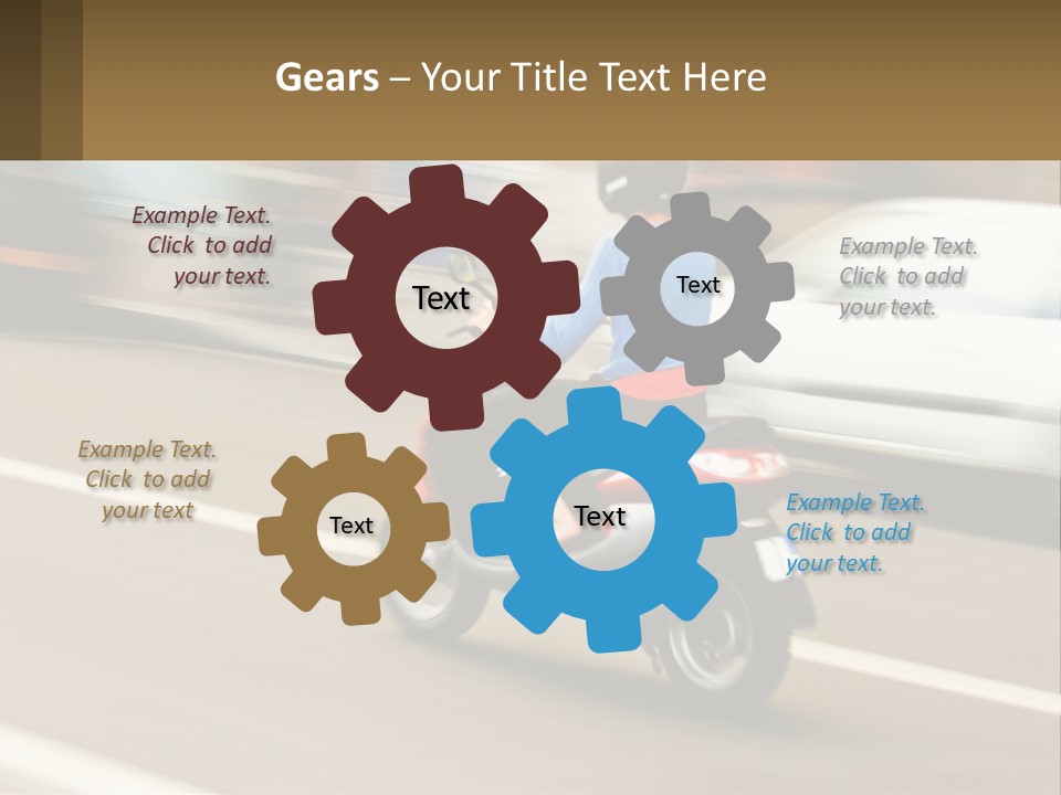 Home Electricity Cool PowerPoint Template