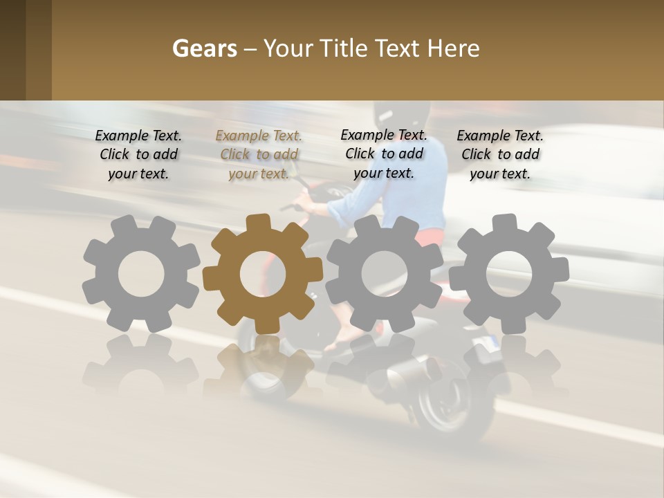 Home Electricity Cool PowerPoint Template