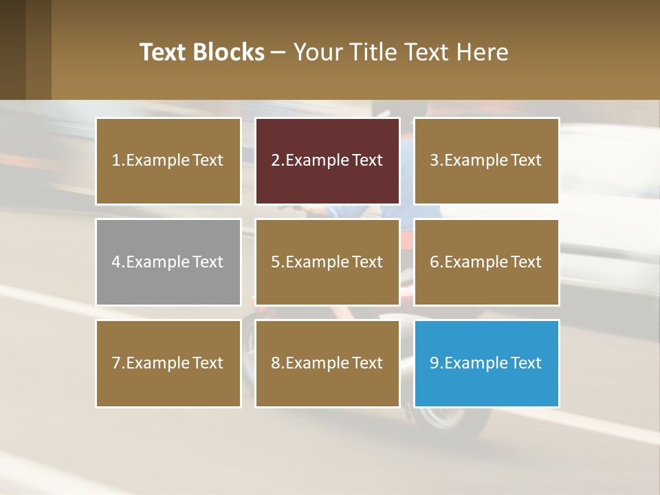 Home Electricity Cool PowerPoint Template