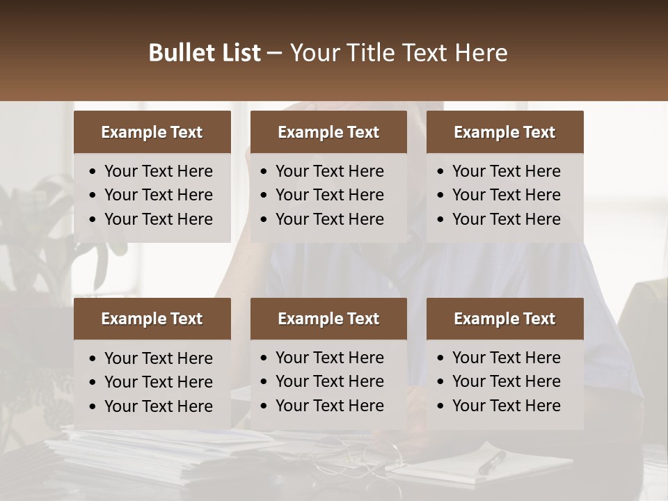 White Unit Remote PowerPoint Template