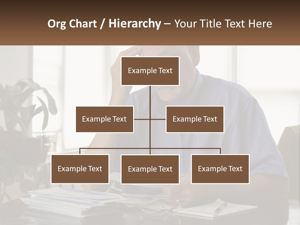 White Unit Remote PowerPoint Template