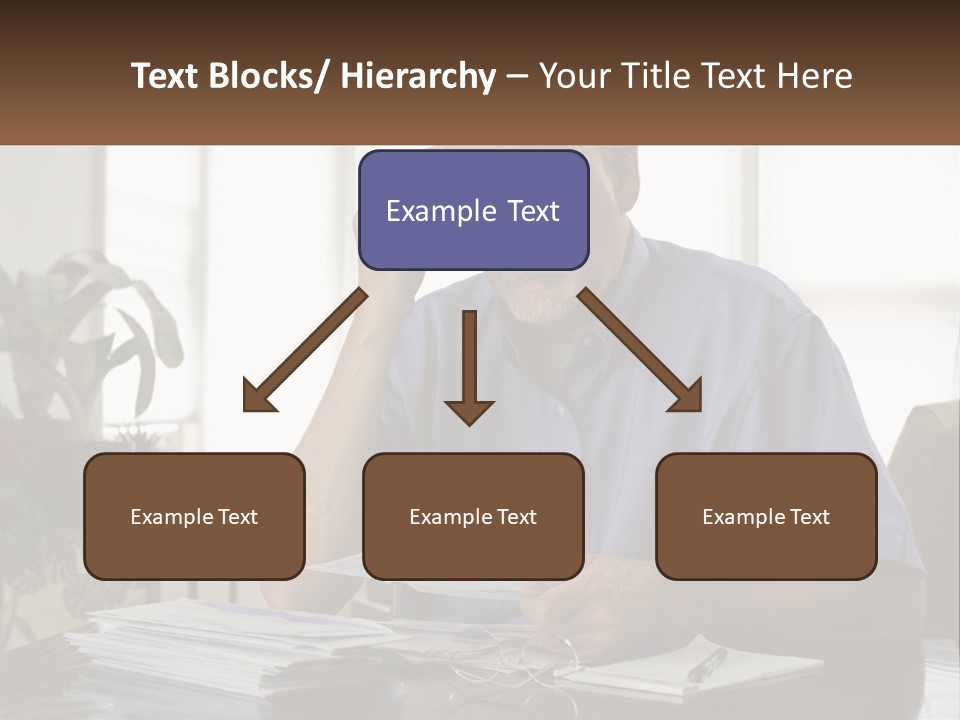 White Unit Remote PowerPoint Template