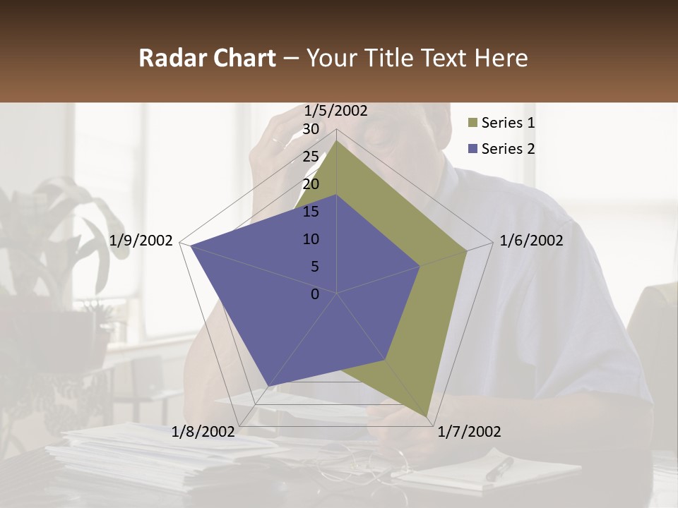 White Unit Remote PowerPoint Template