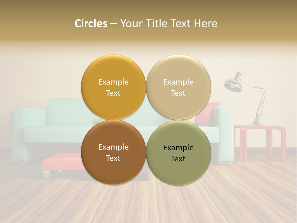 Climate House Switch PowerPoint Template