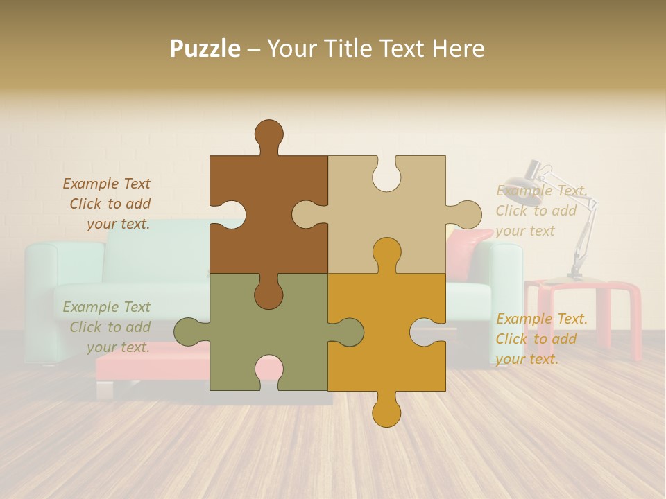 Climate House Switch PowerPoint Template