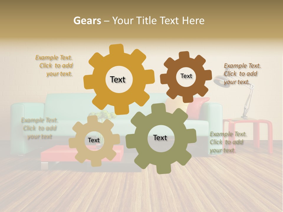 Climate House Switch PowerPoint Template