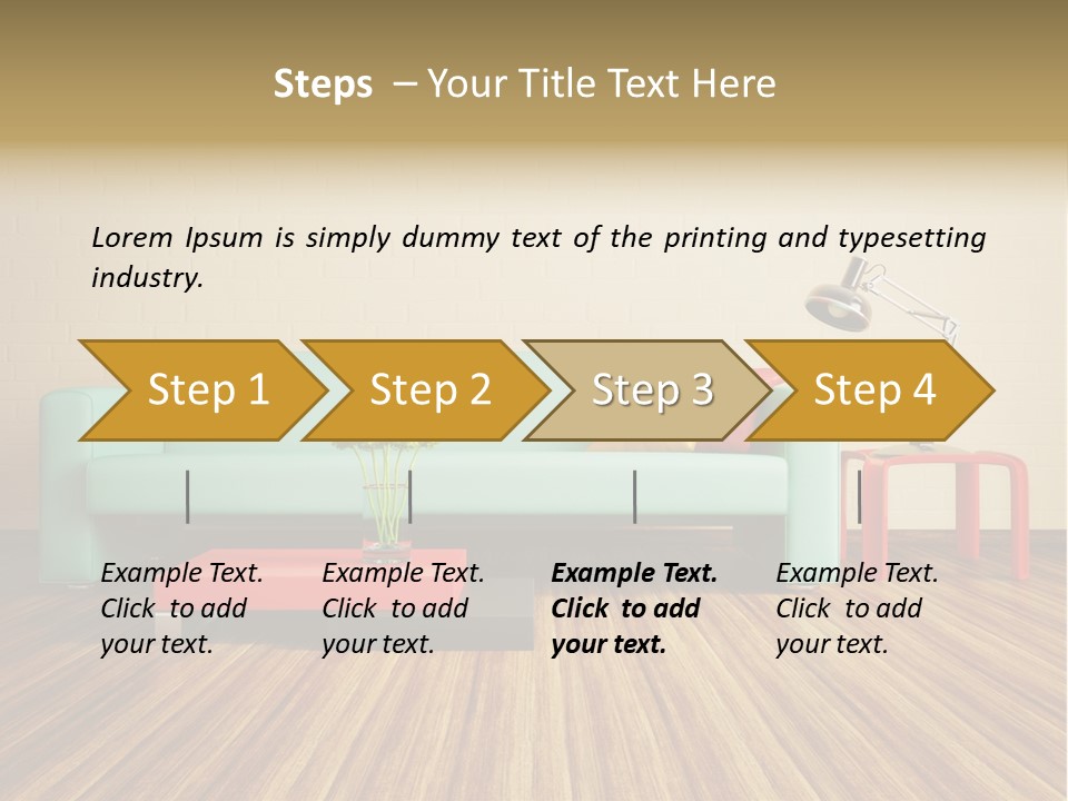 Climate House Switch PowerPoint Template