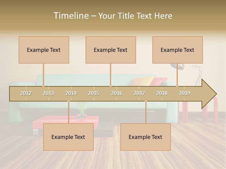 Climate House Switch PowerPoint Template