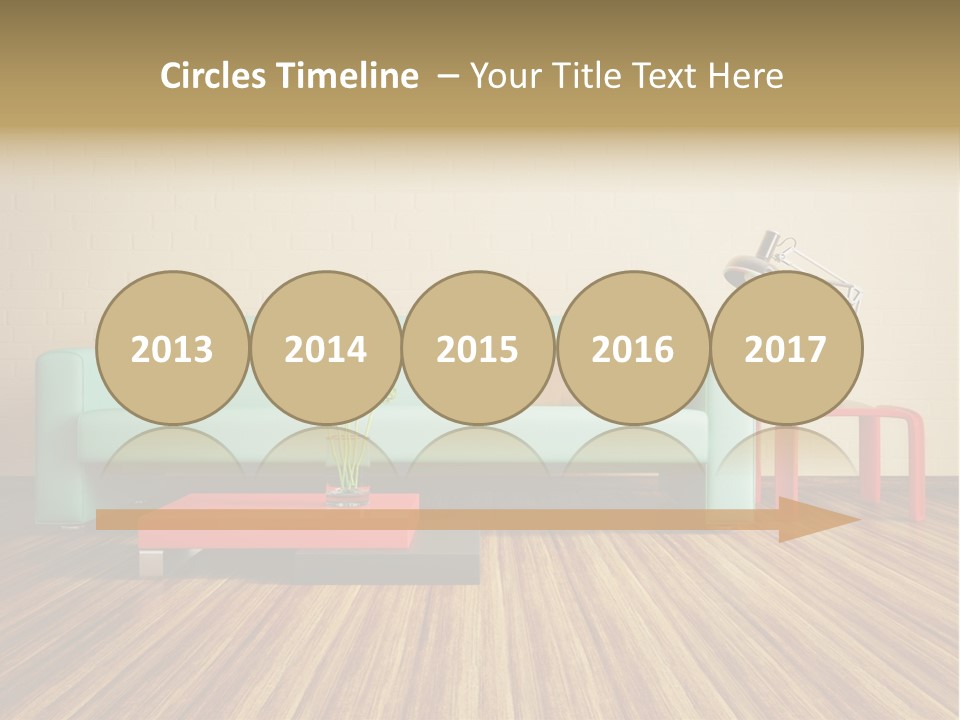 Climate House Switch PowerPoint Template