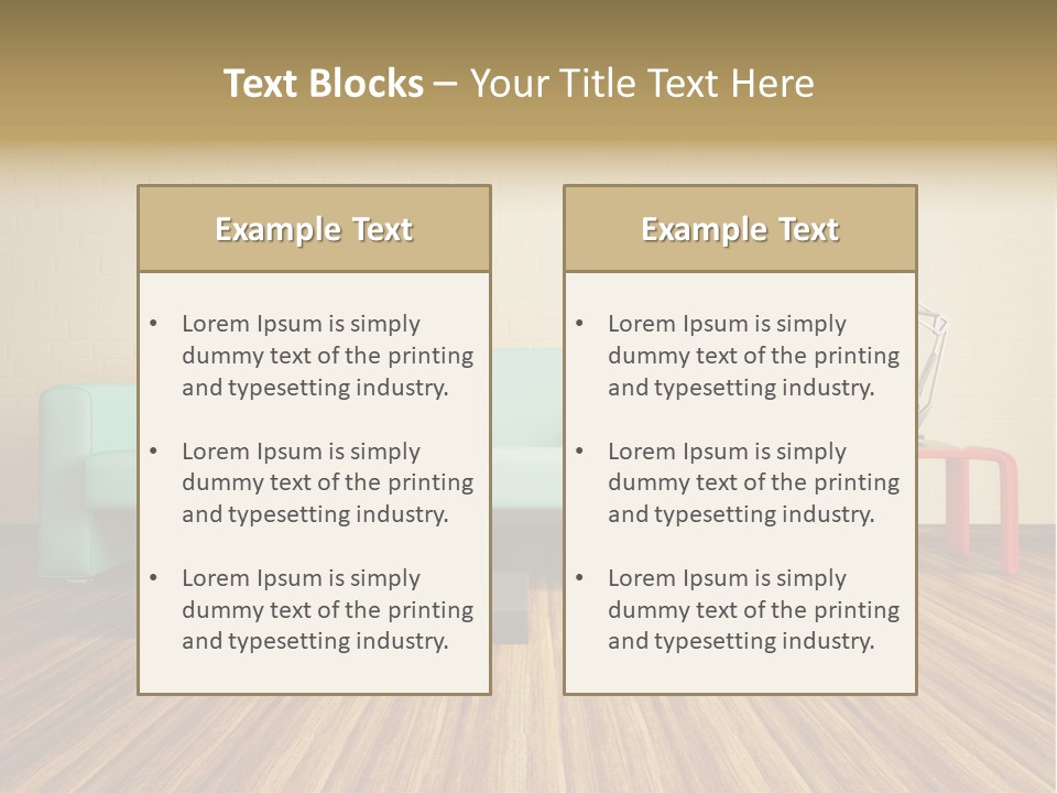 Climate House Switch PowerPoint Template