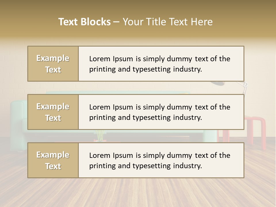 Climate House Switch PowerPoint Template